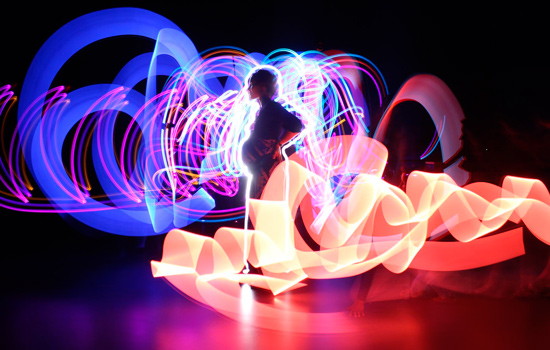 light sculpture image